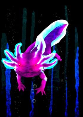 Retro Axolotl