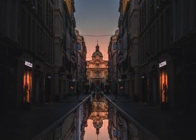 City reflect