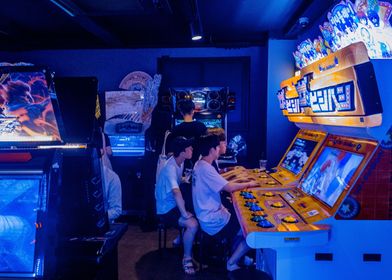 Asian game room