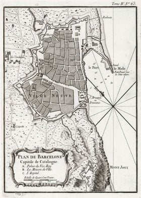 Plan of Barcelona