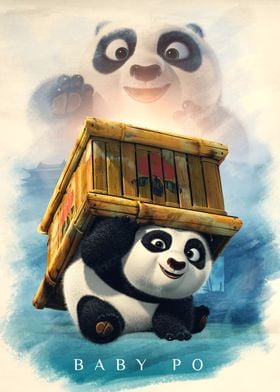 Kung Fu Panda Po Baby