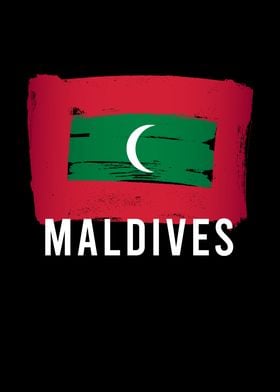 Maldives Flag Maldives