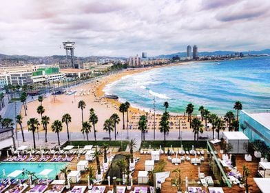 Barcelona W Hotel Beach