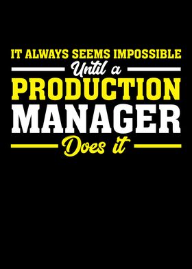 Production Manager