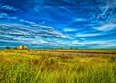 Across the Kansas prairie