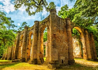 Sheldon Church Ruins