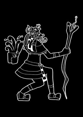 Tlaloc Aztec Rain God