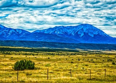 The Spanish Peaks