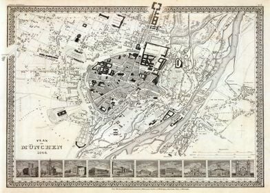 Plan of Munich 