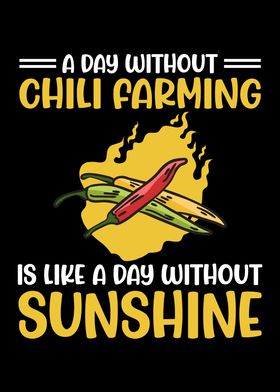 Day Without Chili Farming