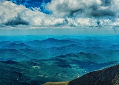 View of White Mountains