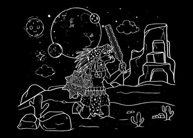 Aztec Jaguar Warrior Mayan