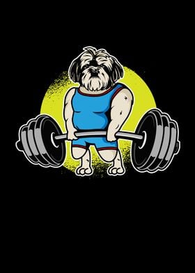 Shih Tzu Weightlifting I