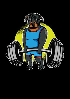 Rottweiler Weightlifting I