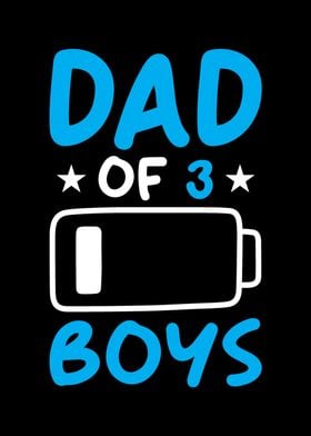 Dad Of 3 Boys