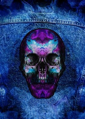 Purple Phantom Sk8r Skull