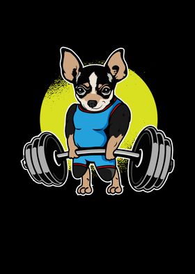 Chihuahua Weightlifting I