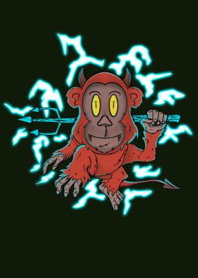 THE MONKEY OF LIGHTNING 