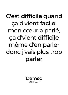 Damso Poster