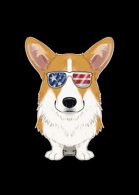 Welsh Corgi USA Sunglasses