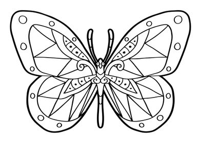 Aztec Butterfly Mayan Inca