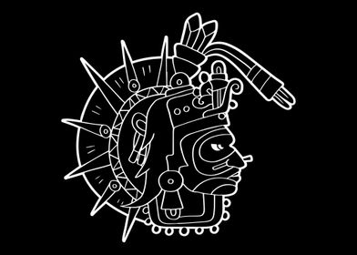 Tonatiuh Aztec God Sun God