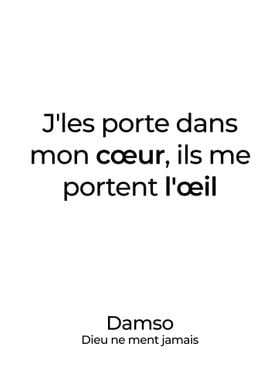 Damso Poster