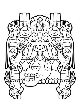 Tlaltecuhtli Aztec Goddess