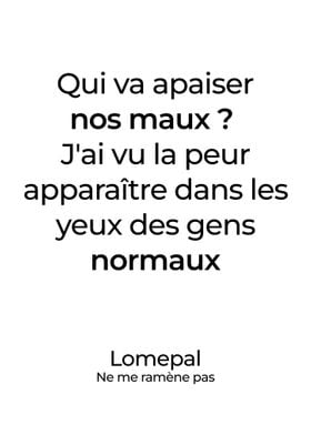 Lomepal Poster