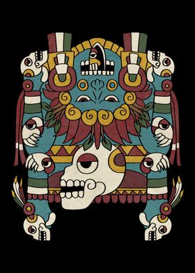 Tlaltecuhtli Aztec Goddess