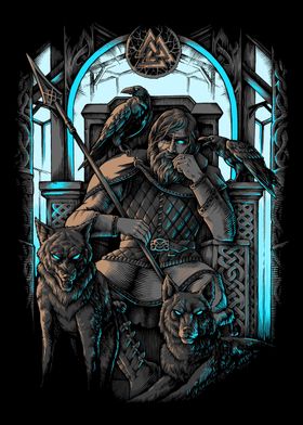 Valhalla Odin Norse Viking