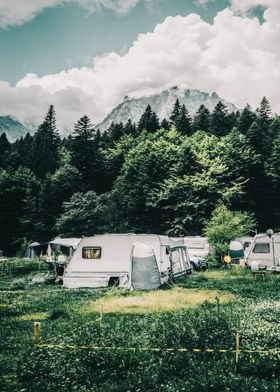 Shed in Mountains