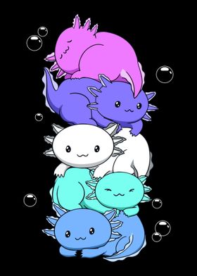 Spectrasexual Flag Axolotl