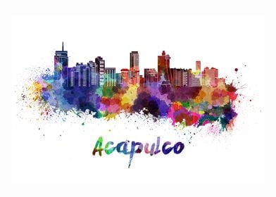 Acapulco skyline 