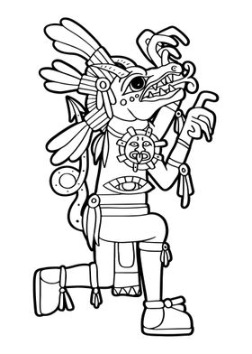 Xolotl Aztec God Nahuatl