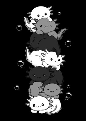 Allosexual Flag Axolotl