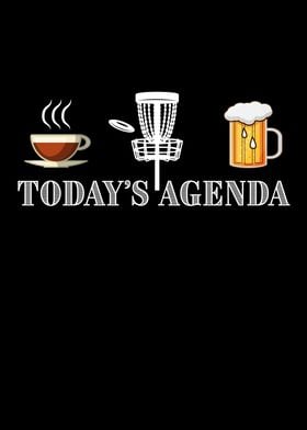 Todays Agenda Coffee Disc