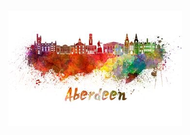 Aberdeen skyline 