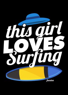 This Girl Loves Surfing