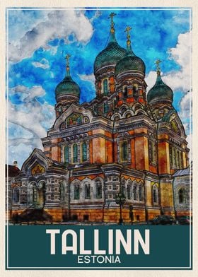 Travel Art Tallinn Estonia