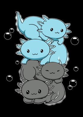 Autosexual Flag Axolotl