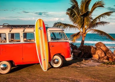 Surfer van