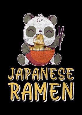 Japanese Ramen Panda