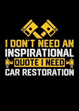 I Need Car Restoration