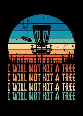 Funny Disc Golf Tree Gift