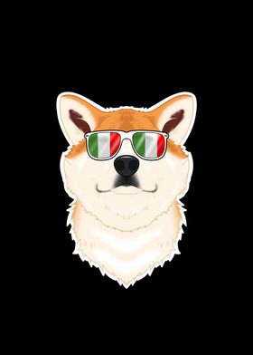 Akita Inu Italy Sunglasses