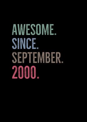 Awesome Since September