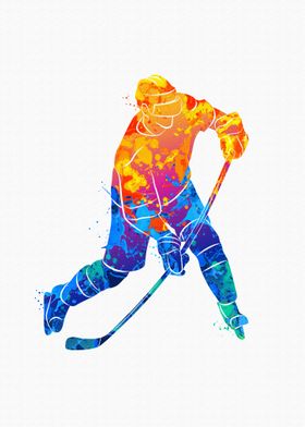 Hockey player