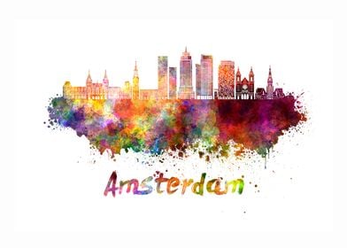 amsterdam v2 skyline