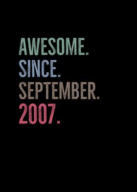 Awesome Since September